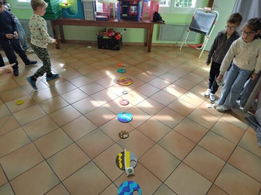 Un jeu sur le thème de l’espace